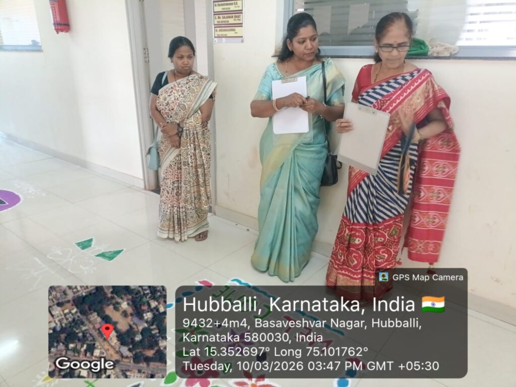 RANGOLI AND COOK WITHOUT FIRE COMPITATION CONDUCTED TO NON TEACHING WOMENS STAFF ON THE EVE OF (1)